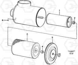 27114 Air filter EC650 ?KERMAN ?KERMAN EC650 SER NO - 538, Volvo Construction Equipment