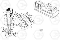 86708 Heater, diesel Installation EC650 ?KERMAN ?KERMAN EC650 SER NO - 538, Volvo Construction Equipment