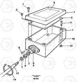 33416 Electric installation for load limiting device EC650 ?KERMAN ?KERMAN EC650 SER NO - 538, Volvo Construction Equipment
