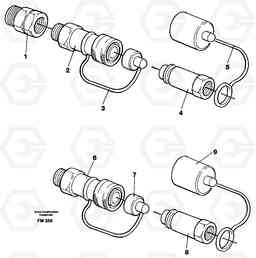 72838 Quick connection kit, grab equipment EC650 ?KERMAN ?KERMAN EC650 SER NO - 538, Volvo Construction Equipment