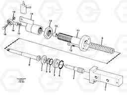 33689 Hydraulic cylinder EC650 ?KERMAN ?KERMAN EC650 SER NO - 538, Volvo Construction Equipment