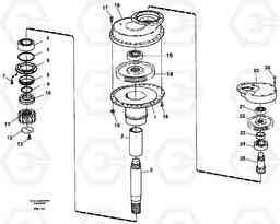 10446 Swing gearbox EC150C ?KERMAN ?KERMAN EC150C SER NO - 253, Volvo Construction Equipment