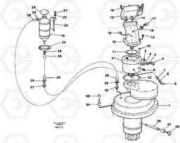 68114 Slewing gear box with fitting parts EC150C ?KERMAN ?KERMAN EC150C SER NO - 253, Volvo Construction Equipment