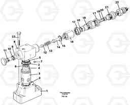 6710 Pressure limiting valve EC150C ?KERMAN ?KERMAN EC150C SER NO - 253, Volvo Construction Equipment