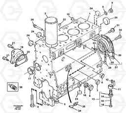 6865 Cylinder block EC150C ?KERMAN ?KERMAN EC150C SER NO - 253, Volvo Construction Equipment