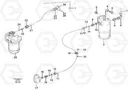 62520 Fuel system: Fuel tank - fuel pump EC150C ?KERMAN ?KERMAN EC150C SER NO - 253, Volvo Construction Equipment