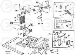 7872 Electric installation in cab floor EC150C ?KERMAN ?KERMAN EC150C SER NO - 253, Volvo Construction Equipment