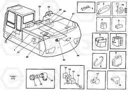 7871 Cable harness, upper section EC150C ?KERMAN ?KERMAN EC150C SER NO - 253, Volvo Construction Equipment