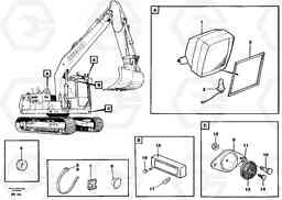 50431 Lighting, front EC150C ?KERMAN ?KERMAN EC150C SER NO - 253, Volvo Construction Equipment