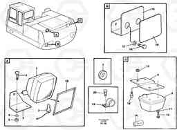 51614 Lighting, rear EC150C ?KERMAN ?KERMAN EC150C SER NO - 253, Volvo Construction Equipment