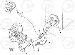 67398 Hydraulic system suction lines EC150C ?KERMAN ?KERMAN EC150C SER NO - 253, Volvo Construction Equipment