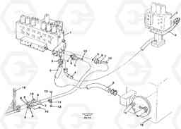 91451 Hydraulic system, return lines EC150C ?KERMAN ?KERMAN EC150C SER NO - 253, Volvo Construction Equipment