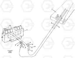 86365 Hydraulic system, dipperarm EC150C ?KERMAN ?KERMAN EC150C SER NO - 253, Volvo Construction Equipment