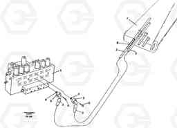 86374 Hydraulic system, bucket EC150C ?KERMAN ?KERMAN EC150C SER NO - 253, Volvo Construction Equipment