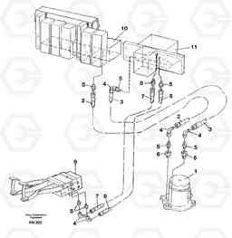 7942 Servo hyraulics, travel brake, high speed travel EC150C ?KERMAN ?KERMAN EC150C SER NO - 253, Volvo Construction Equipment