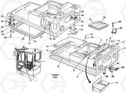 34046 Drivers cab and cabin floor EC150C ?KERMAN ?KERMAN EC150C SER NO - 253, Volvo Construction Equipment