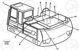 34095 Doors, hatches EC150C ?KERMAN ?KERMAN EC150C SER NO - 253, Volvo Construction Equipment