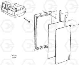 34097 Hatch,engine EC150C ?KERMAN ?KERMAN EC150C SER NO - 253, Volvo Construction Equipment