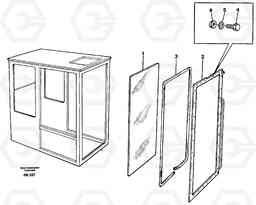 8542 Entire windscreen EC150C ?KERMAN ?KERMAN EC150C SER NO - 253, Volvo Construction Equipment