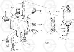 8576 Hose rupture valve, boom cylinder EC150C ?KERMAN ?KERMAN EC150C SER NO - 253, Volvo Construction Equipment