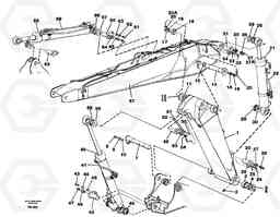 6713 Adjustable boom with assembly EC150C ?KERMAN ?KERMAN EC150C SER NO - 253, Volvo Construction Equipment