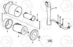 39196 Precyclone with ejector EC150C ?KERMAN ?KERMAN EC150C SER NO - 253, Volvo Construction Equipment