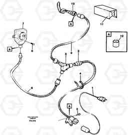 28317 Heater outlet, engine heater EC150C ?KERMAN ?KERMAN EC150C SER NO - 253, Volvo Construction Equipment