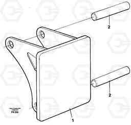 32952 Hammer plate EC150C ?KERMAN ?KERMAN EC150C SER NO - 253, Volvo Construction Equipment