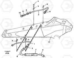 33716 Slope bucket equipment, dipper arm EC150C ?KERMAN ?KERMAN EC150C SER NO - 253, Volvo Construction Equipment