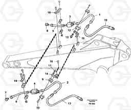 31751 Hammer equipment with shut-off cocks on dipper arm 2.0 m/2.4 m and 2.4 m EC150C ?KERMAN ?KERMAN EC150C SER NO - 253, Volvo Construction Equipment