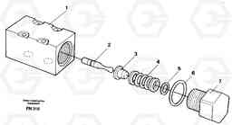 26883 Pressure limiting valve EC150C ?KERMAN ?KERMAN EC150C SER NO - 253, Volvo Construction Equipment
