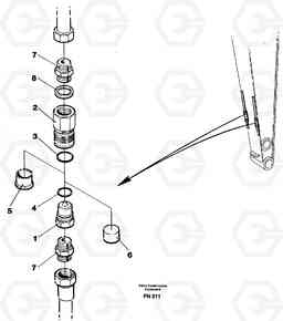 76392 Quick conection kit EC150C ?KERMAN ?KERMAN EC150C SER NO - 253, Volvo Construction Equipment