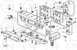 66705 Main valve assembly, assembly block EC150C ?KERMAN ?KERMAN EC150C SER NO - 253, Volvo Construction Equipment