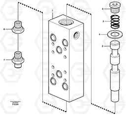 8573 Float position valve EC150C ?KERMAN ?KERMAN EC150C SER NO - 253, Volvo Construction Equipment