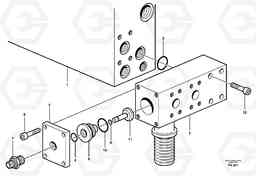 8574 Shunt valve EC150C ?KERMAN ?KERMAN EC150C SER NO - 253, Volvo Construction Equipment