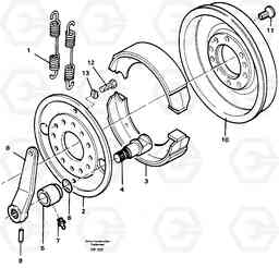 104714 Universaljoint brake EW150C ?KERMAN ?KERMAN EW150C SER NO - 688, Volvo Construction Equipment