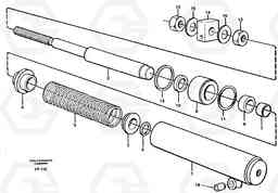 11051 Spring cylinder EW150C ?KERMAN ?KERMAN EW150C SER NO - 688, Volvo Construction Equipment