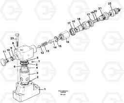 10542 Pressure limiting valve EW150C ?KERMAN ?KERMAN EW150C SER NO - 688, Volvo Construction Equipment