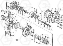 30508 Wheel hub front EW150C ?KERMAN ?KERMAN EW150C SER NO - 688, Volvo Construction Equipment