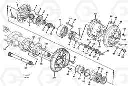 14786 Wheel hub. Rear EW150C ?KERMAN ?KERMAN EW150C SER NO - 688, Volvo Construction Equipment