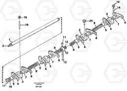 32974 Valve mechanism EW150C ?KERMAN ?KERMAN EW150C SER NO - 688, Volvo Construction Equipment
