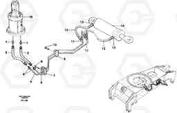 11055 Steering system, undercarriage EW150C ?KERMAN ?KERMAN EW150C SER NO - 688, Volvo Construction Equipment