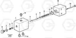 11060 Pressure reducing valve, oscillating system EW150C ?KERMAN ?KERMAN EW150C SER NO - 688, Volvo Construction Equipment