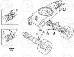 26436 Propeller shafts with fitting parts EW150C ?KERMAN ?KERMAN EW150C SER NO - 688, Volvo Construction Equipment