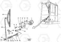5576 Windscreen wiper, lower EW150C ?KERMAN ?KERMAN EW150C SER NO - 688, Volvo Construction Equipment