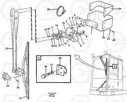 41480 Windscreen wiper, upper EW150C ?KERMAN ?KERMAN EW150C SER NO - 688, Volvo Construction Equipment
