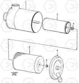 31777 Air filter EW150C ?KERMAN ?KERMAN EW150C SER NO - 688, Volvo Construction Equipment