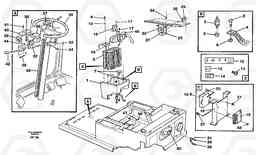 14746 Electric installation in cab floor EW150C ?KERMAN ?KERMAN EW150C SER NO - 688, Volvo Construction Equipment