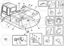 30232 Cable harness, upper section EW150C ?KERMAN ?KERMAN EW150C SER NO - 688, Volvo Construction Equipment