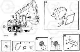 54036 Lighting, front EW150C ?KERMAN ?KERMAN EW150C SER NO - 688, Volvo Construction Equipment